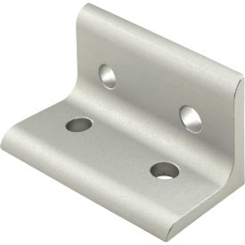 80/20® 45 Series 4 Hole Wide Inside Corner Bracket Clear 45-4303