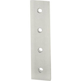 80/20® 45 Series 4 Hole Straight Flat Plate Clear 45-4305