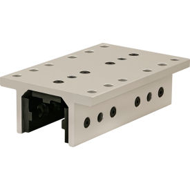 80/20® 45 Series 3 Slot Mount Double Flange Linear Bearing with Brake Holes Clear 45-6526