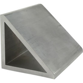 80/20® 45 Series 45 Degree Metric Aluminum Gusset Profile Mill Finish 90 mm L Clear 45-8636-4M