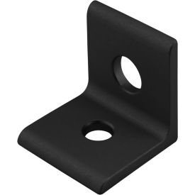 80/20® 10 15 Series Lite Transition Inside Corner Bracket with 2 Hole Black 4509-BLACK