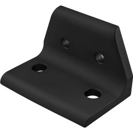 80/20® 10 15 Series Wide Transition Inside Corner Bracket with 4 Hole Black 4512-BLACK