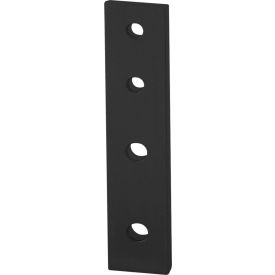 80/20® 10 15 Series Straight Transition Flat Plat with 4 Hole Black 4514-BLACK