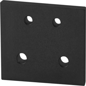 80/20® 10 15 Series Rectangular Transition Flat Plate with 4 Hole Black 4515-BLACK