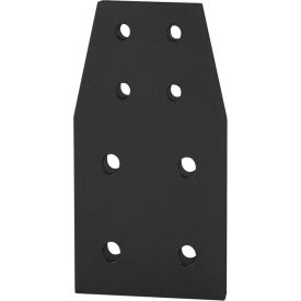 80/20® 10 15 Series Rectangular Transition Flat Plate with 8 Hole Black 4518-BLACK