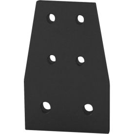 80/20® 10 15 Series Rectangular Transition Flat Plate with 6 Hole Small Series Primary 4519-BLACK