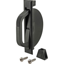 80/20® Medium Flush Handle Powder Coated Black 65-2058
