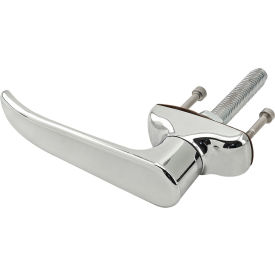 80/20® 25 40 Series Chrome Furniture L-Handle - Non-Locking Bright 65-2089
