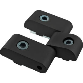 80/20® 25 TO 40 Series Captive Lift-Off Hinge Assembly Black 65-2103-BLACK