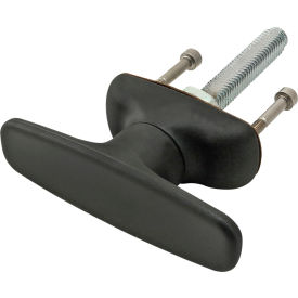 80/20® 25 40 Series T-Handle Clockwise Powder Coat Black 65-2923