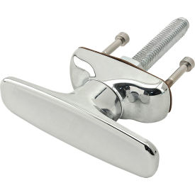 80/20® 25 40 Series Non-Locking T-Handle Clockwise Chrome Finish Bright 65-2933