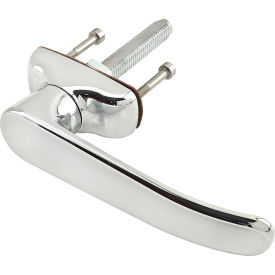 80/20® 25 40 Series Non-Locking L-Handle Clockwise Chrome Finish Bright 65-2939