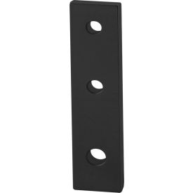 80/20® 25 40 Series 3 Hole Straight Transition Flat Plate Black 65-4506-BLACK