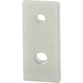 80/20® 25 40 Series 2 Hole Straight Transition Flat Plate Clear 65-4510