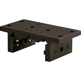 80/20® 15 Series 3 Slot Mount Double Flange Long High Cycle Linear Bearing w/Brake Holes Black 6536-BLACK
