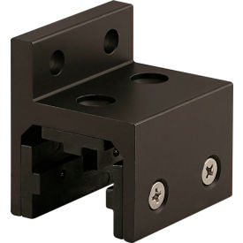 80/20® 10 Series 3 Slot Mount Single Flange Short Standard Linear Bearing Black 6715-BLACK