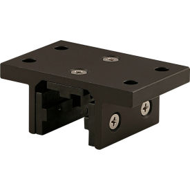 80/20® 10 Series 3 Slot Mount Double Flange Short Standard Linear Bearing Black 6725-BLACK