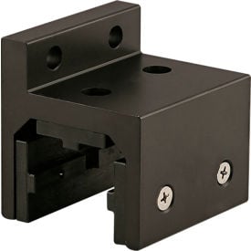 80/20® 15 Series 3 Slot Mount Single Flange Short Standard Linear Bearing Black 6815-BLACK