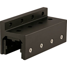 80/20® 15 Series 3 Slot Mount Single Flange Long Standard Linear Bearing Black 6816-BLACK