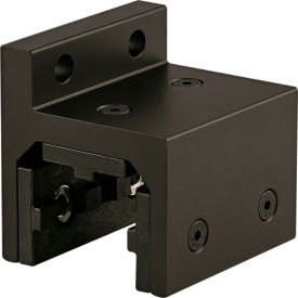 80/20® 15 Series 3 Slot Mount Single Flange Short High Cycle Linear Bearing Black 6830-BLACK