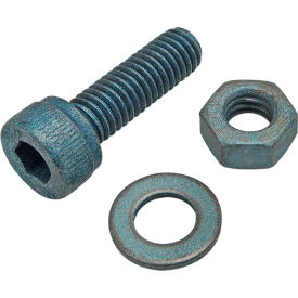 80/20® M5 x 16mm SHCS with Washer & Hex Nut Blue Zinc 75-3400