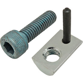 80/20® M6 x 20mm Blue SHCS & Roll-In T-Nut with Flex Handle Bright Zinc 75-3445