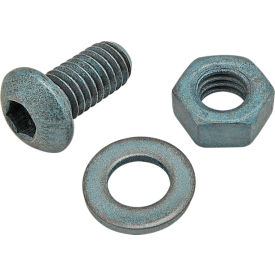 80/20® M6 x 12mm BHSCS with Washer & Hex Nut Blue Zinc 75-3466
