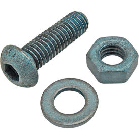 80/20® M6 x 20mm BHSCS with Washer & Hex Nut Blue Zinc 75-3468