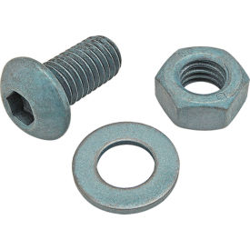 80/20® M8 x 16mm BHSCS with Washer & Hex Nut Blue Zinc 75-3471