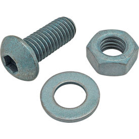 80/20® M8 x 20mm BHSCS with Washer & Hex Nut Blue Zinc 75-3472