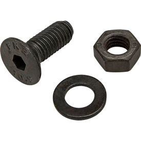 80/20® M5 x 14mm FHSCS with Washer & Hex Nut Black Zinc 75-3573