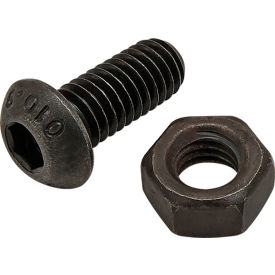 80/20® M6 x 14mm Black BHSCS with Hex Nut Zinc 75-3603