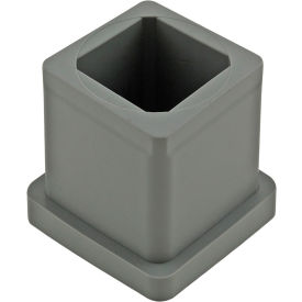 80/20® Quick Frame Series End Cap Gray 9110