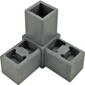 80/20® Quick Frame Series 3 Way Corner Connector Gray 9150