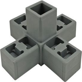 80/20® Quick Frame Series 5 Way Junction Connector Gray 9180