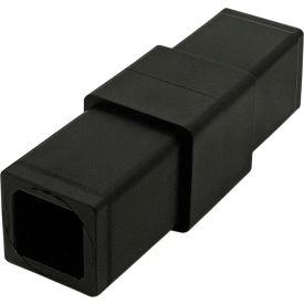 80/20® Quick Frame Series 2 Way Butt Connector Black 9215