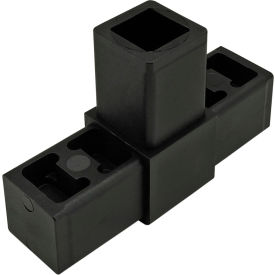 80/20® Quick Frame Series 3 Way Tee Connector Black 9230