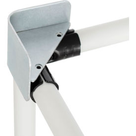 80/20® Flex pipe Corner Support Steel Zinc AC-SKID