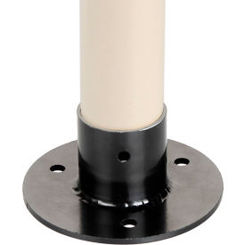 80/20® Flex pipe Stanchion Mount Small Steel Zinc AF-OTM