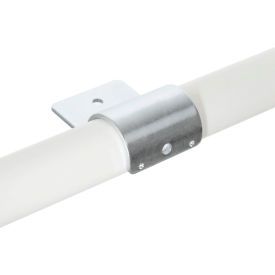 80/20® Fractional Metric Pipe Series Clamp for Lateral Panel Silver AI-SUPPORT