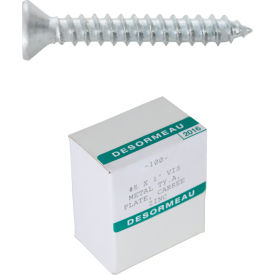80/20® Flex pipe Flat Head Square Screw #8 x 1 F-SF81