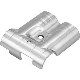 80/20® Flex pipe Double Tee Joint Chrome Plated H-21NP