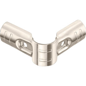 80/20® Flex pipe Outer Corner Joint Steel Nickel H-3NP