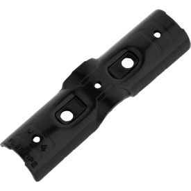 80/20® Flex pipe Cross Junction Joint Steel Black H-4