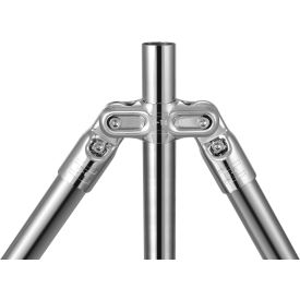 80/20® Double Pivot Joint Set Steel Chrome Plated Silver HJ-14NP