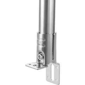 80/20® Flex pipe Side Anchor Joint Set with Hardware Steel Chrome Plating HJ-8NP-HW