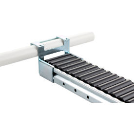 80/20® 10 25 Pipe Series Track Mount Drop Start (85mm) Steel Bright Zinc R85-DS