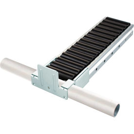 80/20® 10 25 Pipe Series Track Mount Tab Stop (85mm) Steel Bright Zinc R85-TS