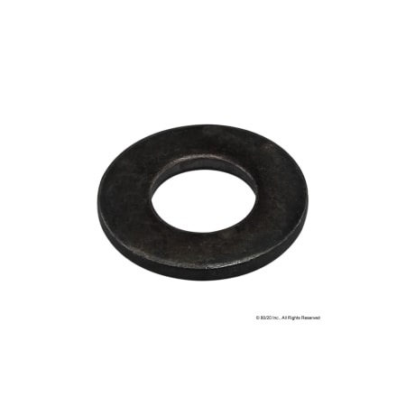 Flat Washer, For Screw Size M4, Steel Zinc Plated Finish MPN:11-6039