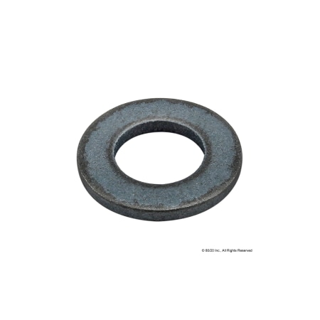 Flat Washer, For Screw Size M5, Steel Zinc Plated Finish MPN:13-6040